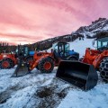 Chargeuse Hitachi Neige