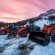 Les chargeuses Hitachi votre solution idéale pour le déneigement des cols enneigés. 